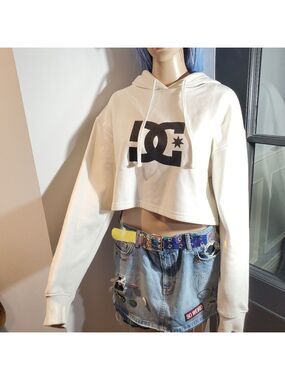 DC Cropped Hoodie